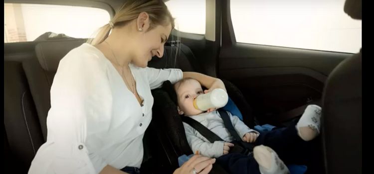 Can You Bottle Feed Baby In Car Seat