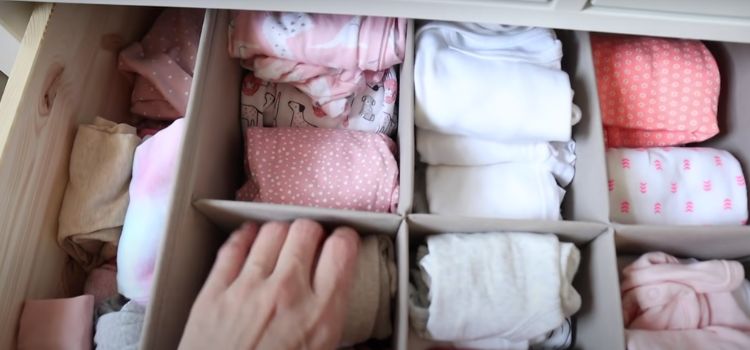 How to Organize Baby Dresser